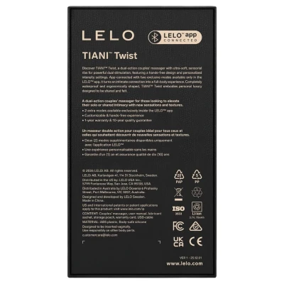 LELO Tiani Twist - app-vezérelt párvibrátor (pink)
