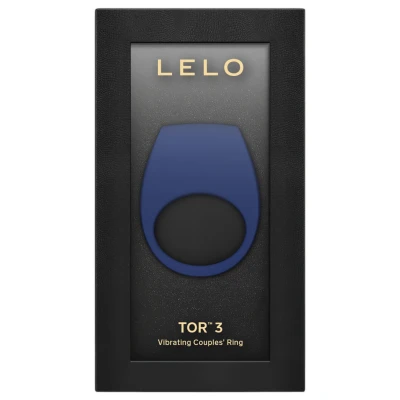 LELO Tor 3 - App-vezérelt vibrációs péniszgyűrű (kék)