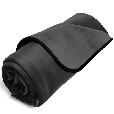 Liberator Fascinator Throw - mikroszálas szextakaró és szexlepedő (fekete)