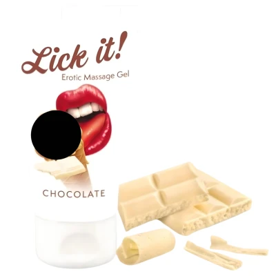Lick it! - fehércsokis ízű 2in1 ehető síkosító (50 ml)