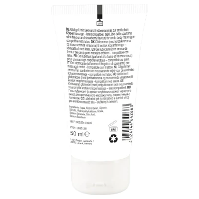 Lick it! - pezsgős-epres ízű 2in1 ehető síkosító (50 ml)