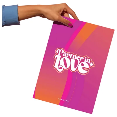 Love to Love - kaparós plakát felnőtt szex társasjáték (angol)