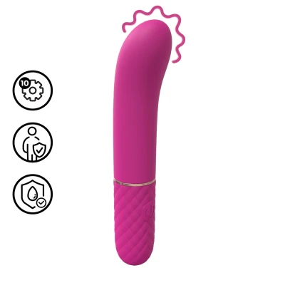 Loveline - mini G-pont vibrátor (rózsaszín)