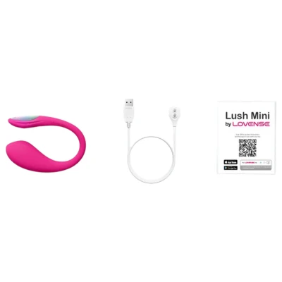 Lovense Lush Mini - hordható app-vezérelt vibrotojás (pink)