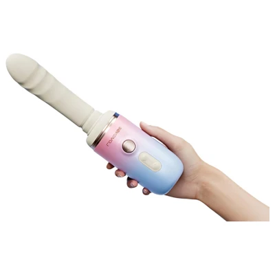 Lovense Spinel - automata lökő szexgép melegítő, vibráló dildóval