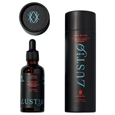 Lustiq Eros Elixir - férfi vágyfokozó cseppek (50 ml)