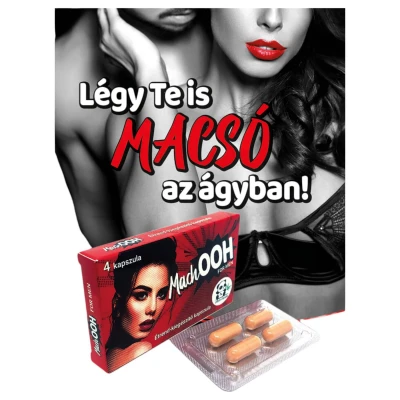 MachOOH - étrend-kiegészítő kapszula férfiaknak (4 db)