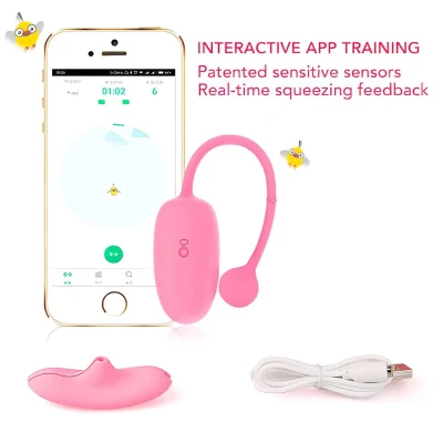 Magic Motion Kegel Coach - app-vezérelt vibrációs gésagolyó (pink)