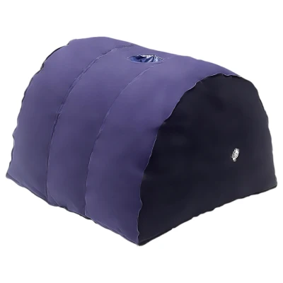 Desirel Magic Pillow - felfújható szexpárna dildótartóval (lila)