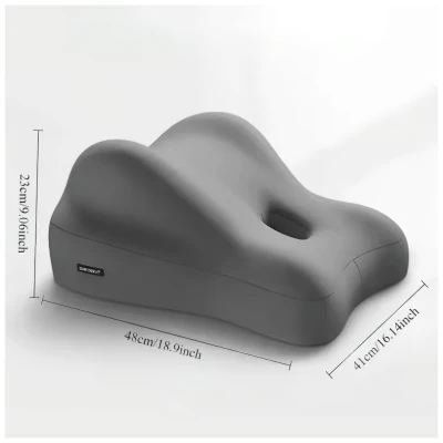 Desirel Magic Pillow - Memóriahabos párna dildótartóval (szürke)