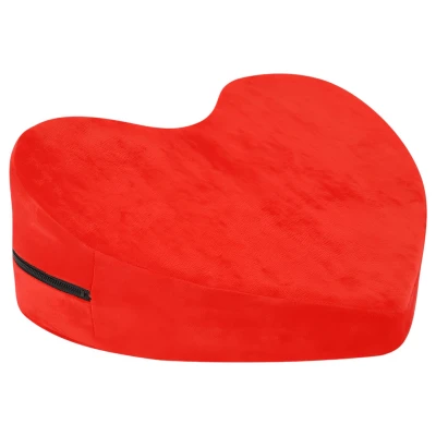 Desirel Magic Pillow - szív alakú pozícionáló szexpárna (piros)