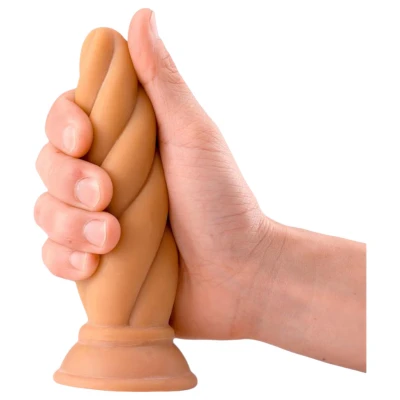 Max & Co Felix - csavaros anál plug - 15 cm (testszínű) 
