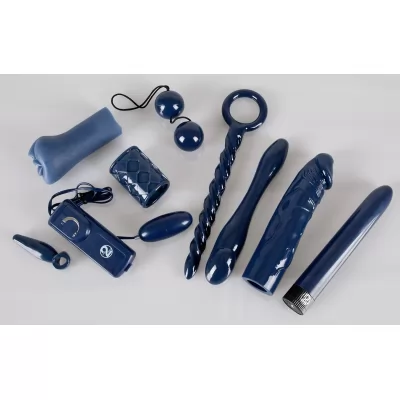 You2Toys - Midnight Blue - vibrátoros készlet (9 részes)