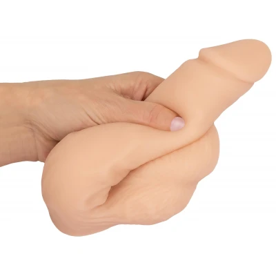 Fleshlight Mr. Limpy - puha, élethű pénisz dildó - nagy méret (testszínű)