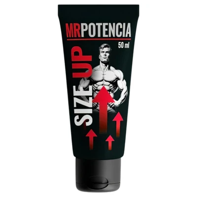 MrPotencia Size Up - stimuláló péniszkrém (50 ml)