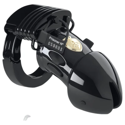 mystim Black Edition PUBIC ENEMY No 1 - elektro pénisz ketrec