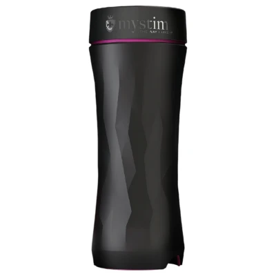mystim Opus E Vagina - elektro művagina maszturbátor (natúr-fekete)