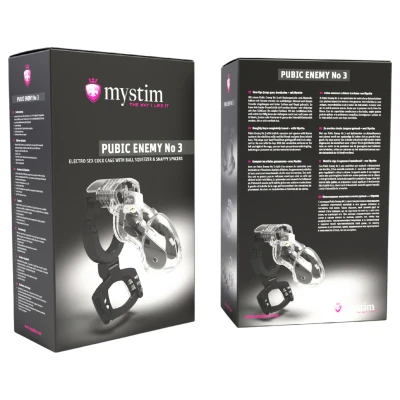 mystim Public Enemy NO 3 - elektro péniszketrec