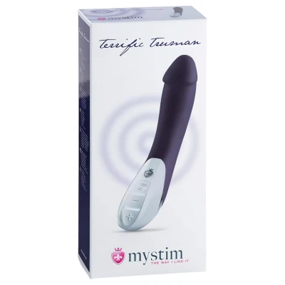 mystim Terrific Truman - 2 motoros vibrátor (kék)