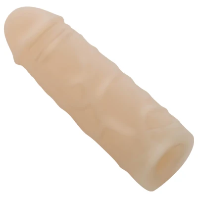 Nature Skin - Hosszabbító, vastagító péniszköpeny (testszínű)