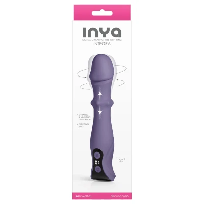 NS Novelties - lökő-forgó vibrátor (lila)