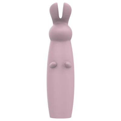 Nude Hazel - akkus nyuszis csikló vibrátor (lila)