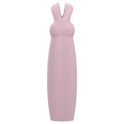 Nude Hazel - akkus nyuszis csikló vibrátor (lila)