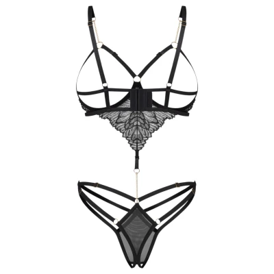 Obsessive Matildea - nyitott body (fekete)