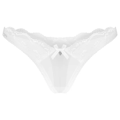 Obsessive Weddya - csipkés tanga (fehér)