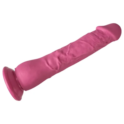 OgazR Optimus - tapadókorongos élethű dildó - 22 cm (pink)
