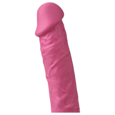 OgazR Optimus - tapadókorongos élethű dildó - 22 cm (pink)
