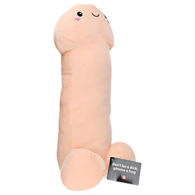 Ölelhető pénisz plüss - 30 cm (testszínű)