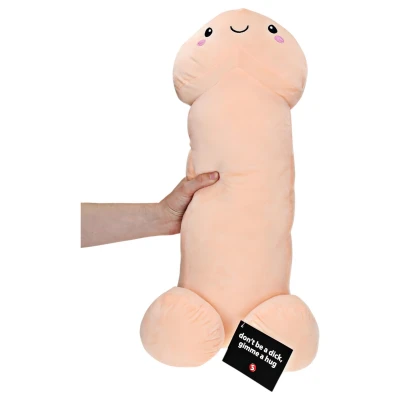 Ölelhető pénisz plüss - 60 cm (testszínű)