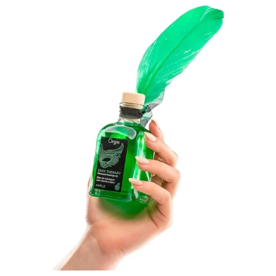 Orgie Sexy Therapy - masszázsolaj szett - alma (100 ml)