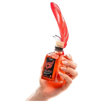 Orgie Sexy Therapy - masszázsolaj szett - eper (100 ml)