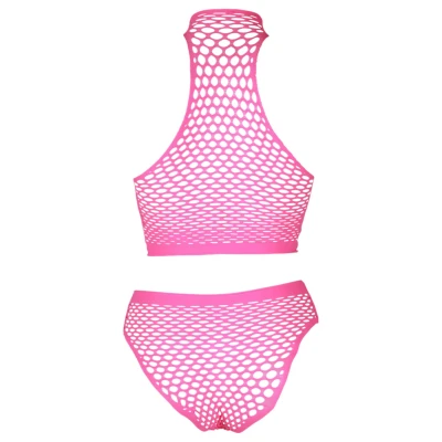Ouch! - foszforeszkáló fehérnemű szett (pink)