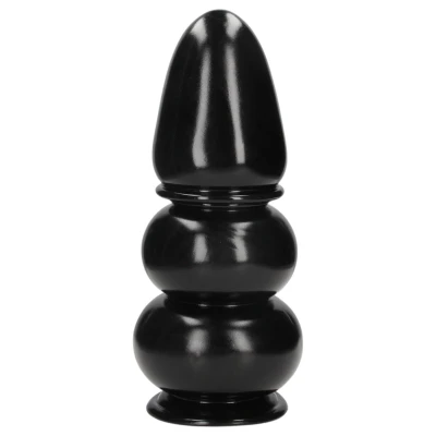 Ouch! Ultra Collosus - extra méretű anál plug (fekete) - 33 cm