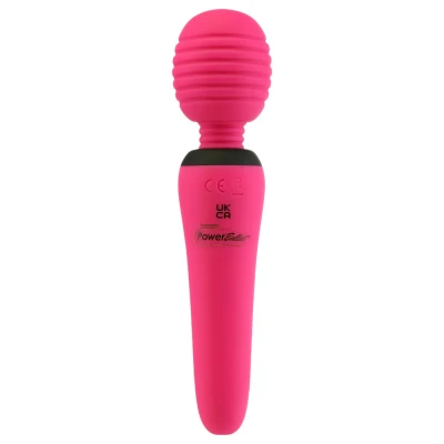 PalmPower Groove - akkus wand masszírozó vibrátor (pink)