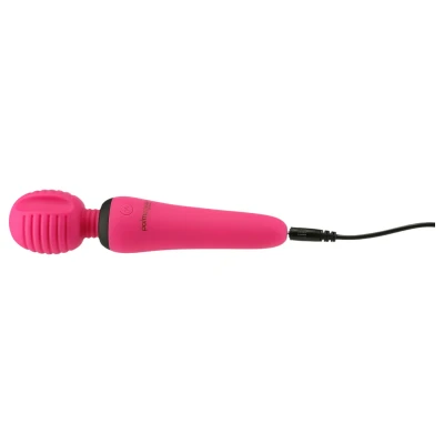 PalmPower Groove - akkus wand masszírozó vibrátor (pink)