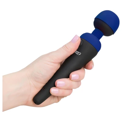 PalmPower recharge - akkus wand masszírozó vibrátor (kék)