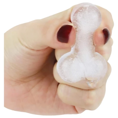 Pénisz formájú jégkocka készítő forma (pink)