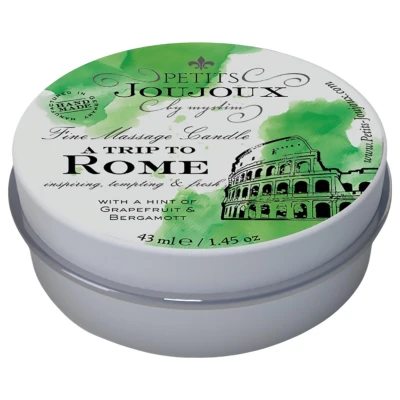Petits Joujoux Rome - masszázsgyertya grapefruit-bergamott illattal (43 ml)