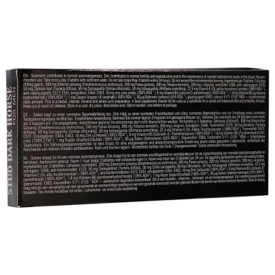 Pharmquests Dark Horse - étrend-kiegészítő tabletta férfiaknak (10 db)
