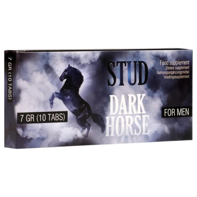 Pharmquests Dark Horse - étrend-kiegészítő tabletta férfiaknak (10 db)