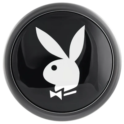 Playboy Tux - anál plug kezdőknek, kis méret (ezüst)