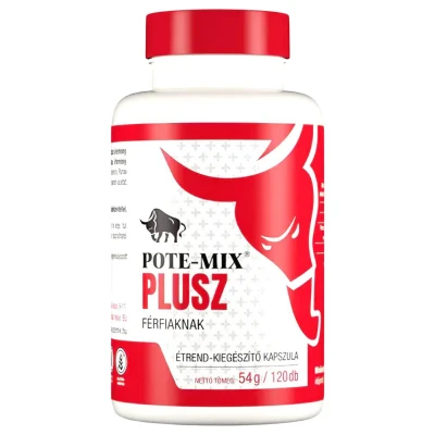 Pote-Mix Plusz - étrend-kiegészítő kapszula férfiaknak (120 db)