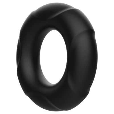 Pulselock Cirkl - szilikon péniszgyűrű (fekete) - 18mm