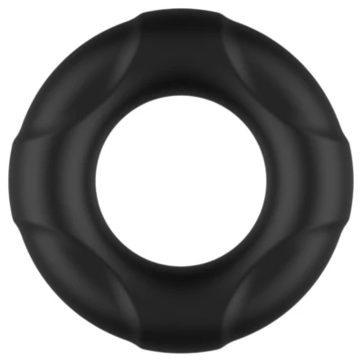 Pulselock Cirkl - szilikon péniszgyűrű (fekete) - 22mm