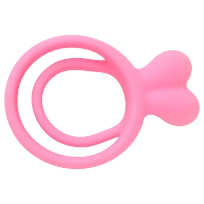Pulselock Cocktura - nyuszis pénisz- és heregyűrű (pink)