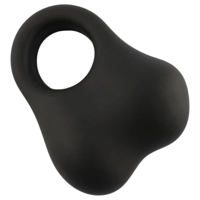 Pulselock Taur - szilikon heregyűrű súlyozott golyókkal (fekete)
